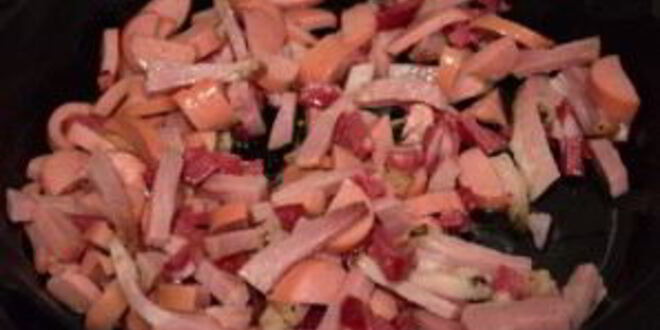 Рецепт солянки с сосисками