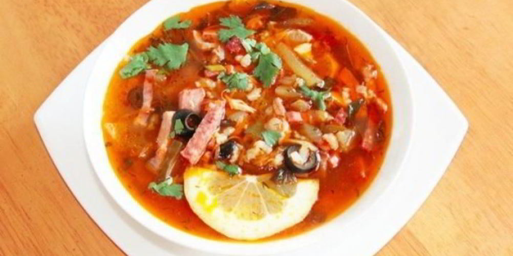 Как приготовить солянку с томатной пастой