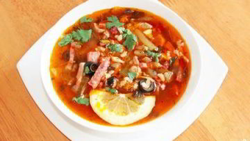 Рецепт Солянки с томатной пастой