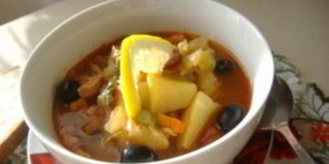 Рецепт солянки сборной мясной с капустой