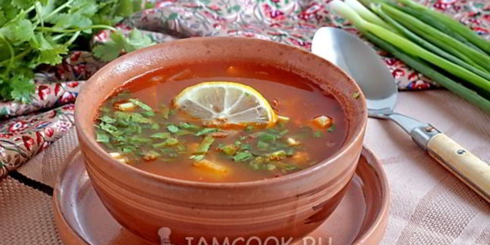 Как приготовить солянку сборную мясную с картошкой