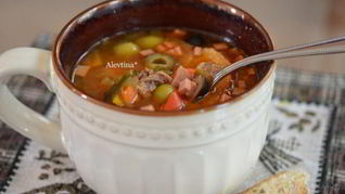 Рецепт Солянки со сладким перцем