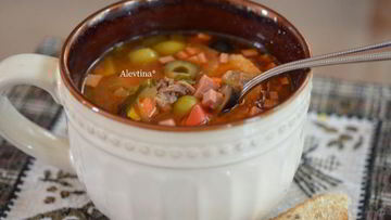 Рецепт Солянки со сладким перцем