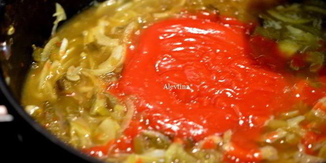 Рецепт солянки со сладким перцем