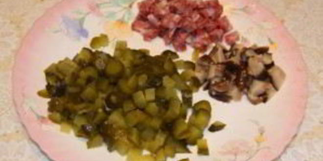 Рецепт солянки со свининой в мультиварке