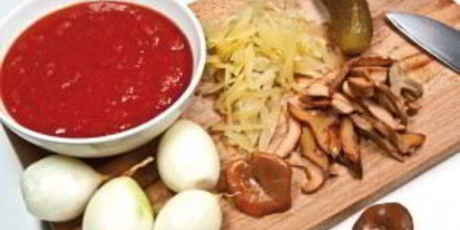 Рецепт солянки в казане