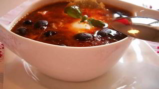 Рецепт Солянки в мультиварке колбасная