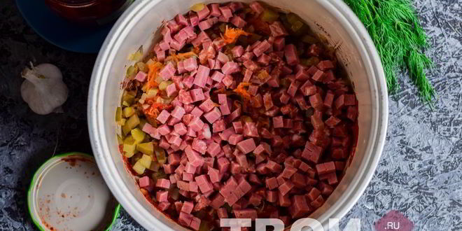 Рецепт солянки в мультиварке