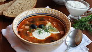 Рецепт Супа-солянки мясная