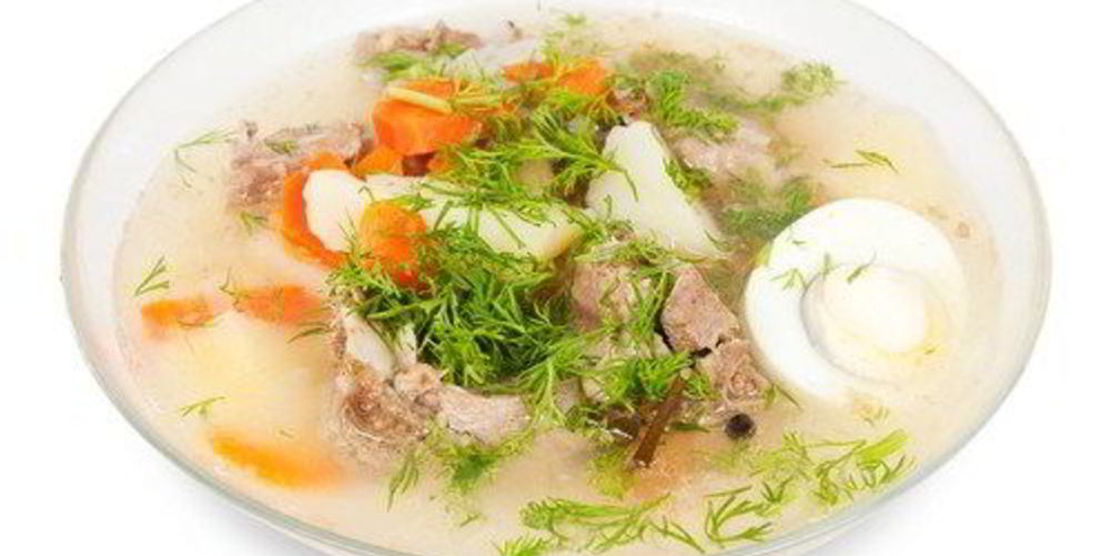 Как приготовить суп чихиртма из баранины с кинзой и яичным соусом