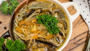 Рецепт Супа из сушеных подосиновиков