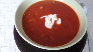 Рецепт Супа из томатного сока