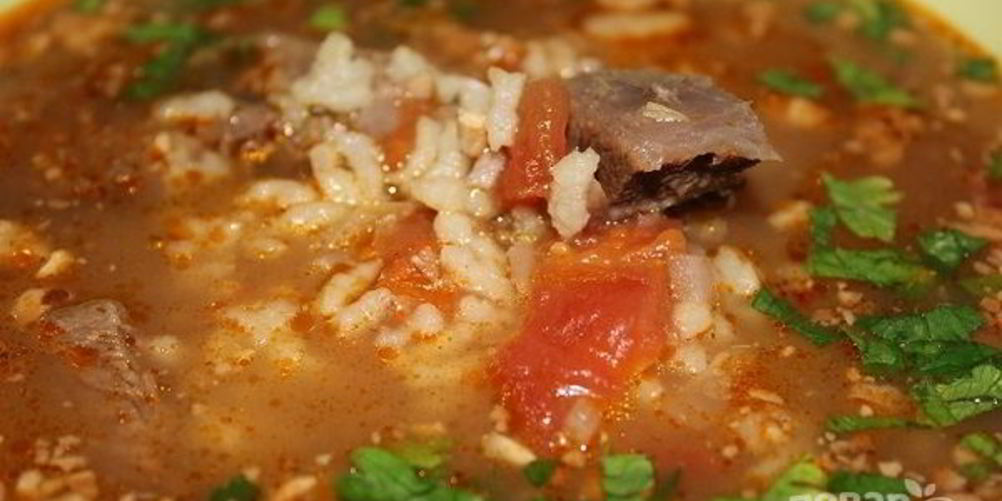 Как приготовить грузинский суп харчо