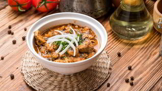 Рецепт Харчо из курицы с орехами