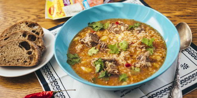 Рецепт харчо по-грузински со сливами