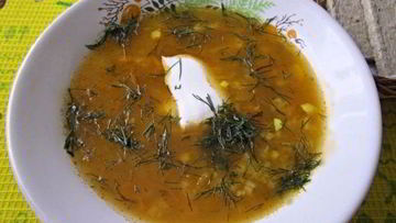 Рецепт Харчо вегетарианский