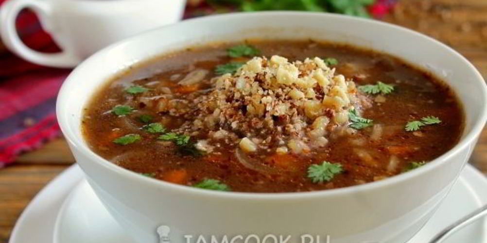 Как приготовить постный суп харчо