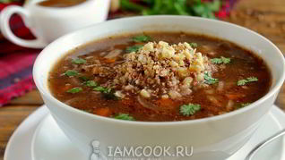 Рецепт Постного супа харчо