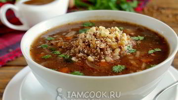 Рецепт Постного супа харчо