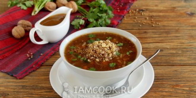Рецепт постного супа харчо