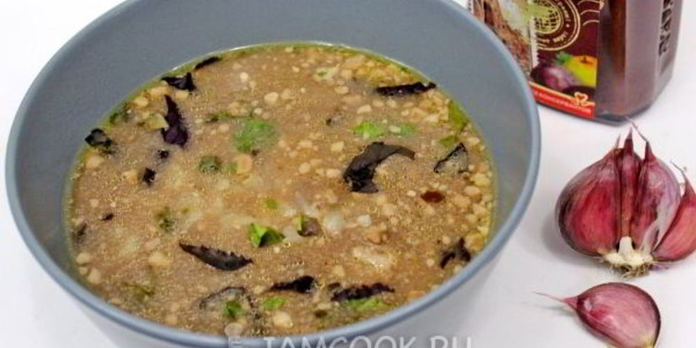 Как приготовить суп харчо из говядины в мультиварке