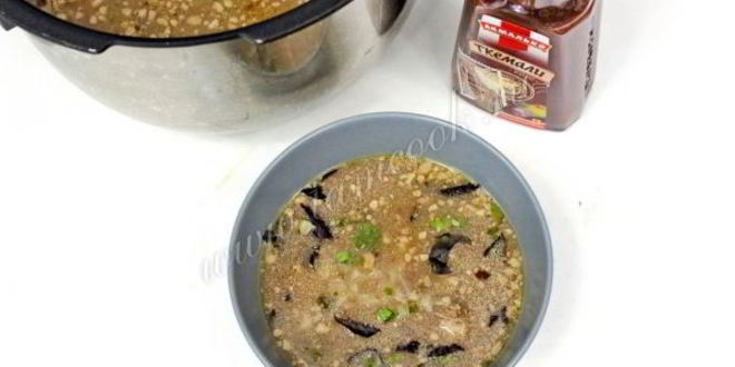 Рецепт супа харчо из говядины в мультиварке