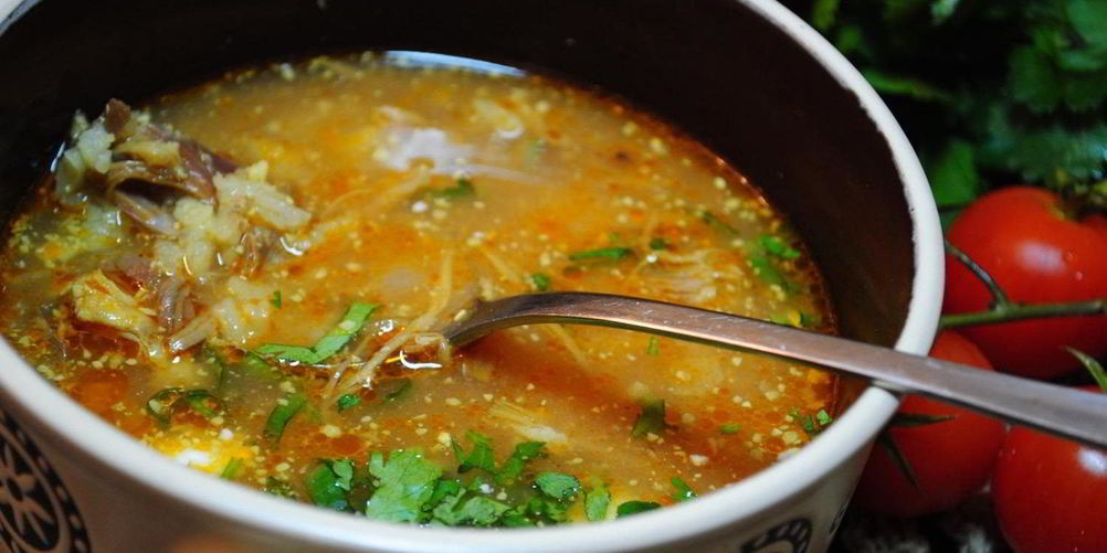 Как приготовить суп харчо необычный