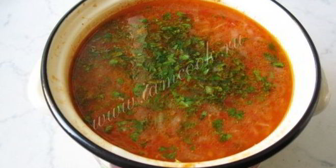 Рецепт супа харчо с индейкой
