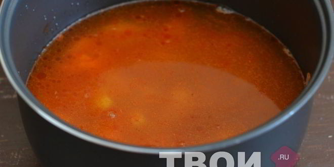 Рецепт супа харчо в мультиварке