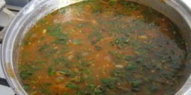 Рецепт вегетарианского супа харчо