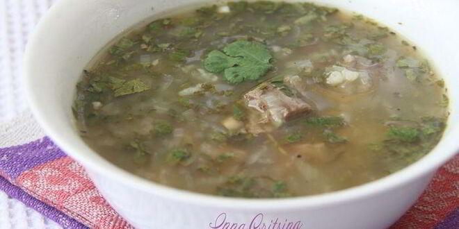 Рецепт зеленого харчо