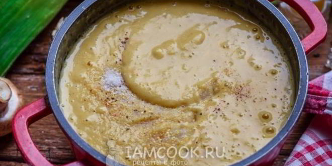 Рецепт горохового супа-пюре с копченостями