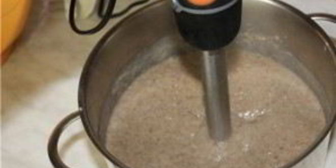 Рецепт грибного супа-пюре