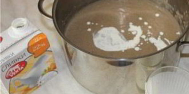 Рецепт грибного супа-пюре