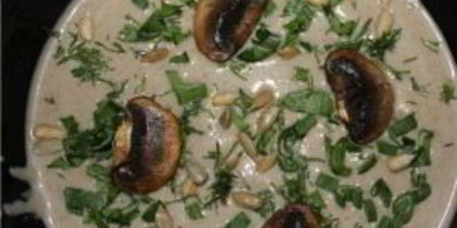 Рецепт грибного супа-пюре