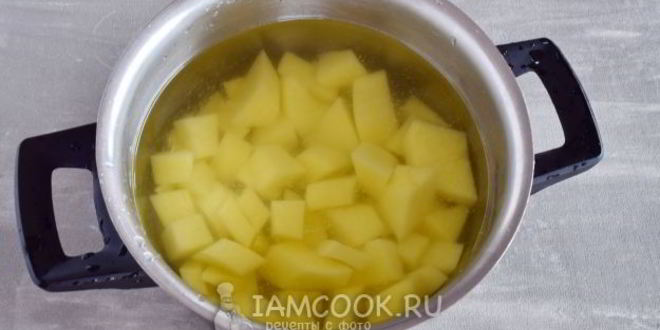 Рецепт картофельного супа-пюре на сметане