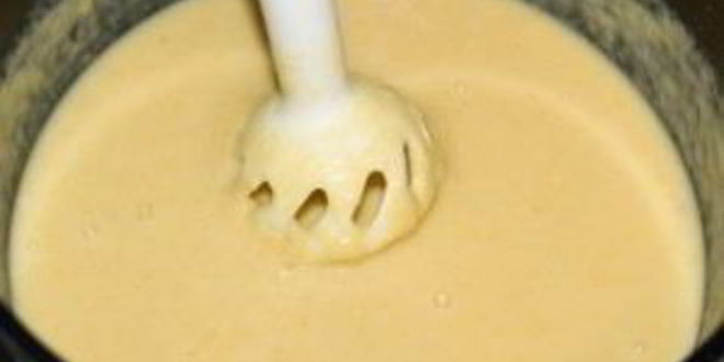 Рецепт картофельного супа-пюре с гренками