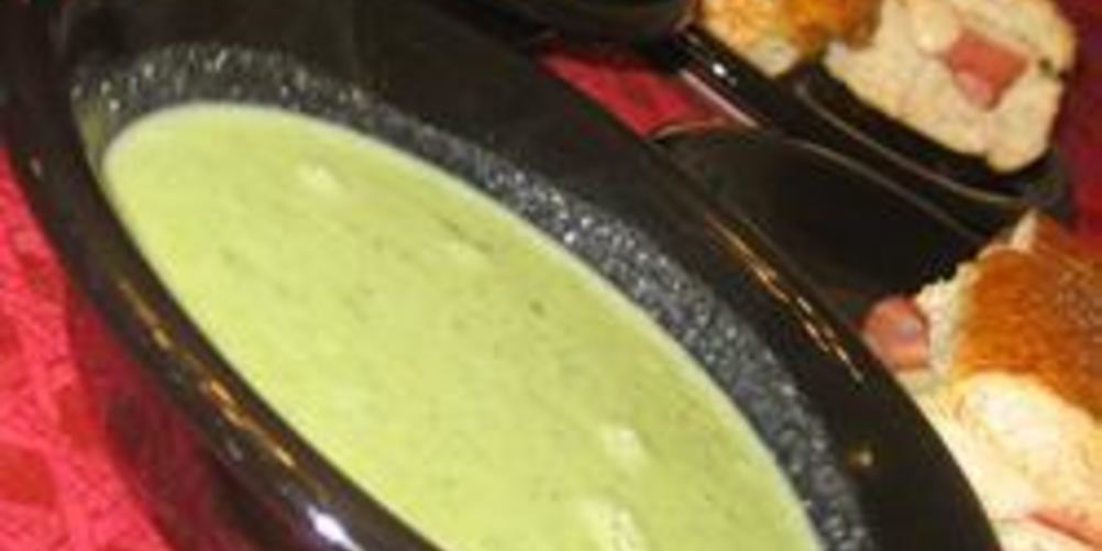 Как приготовить куриный суп-пюре со шпинатом