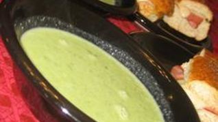 Рецепт Куриного супа-пюре со шпинатом