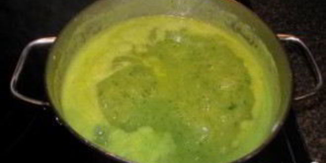 Рецепт летнего супа-пюре из картофеля и цукини