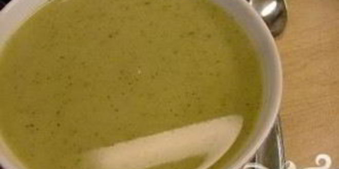 Рецепт летнего супа-пюре из картофеля и цукини