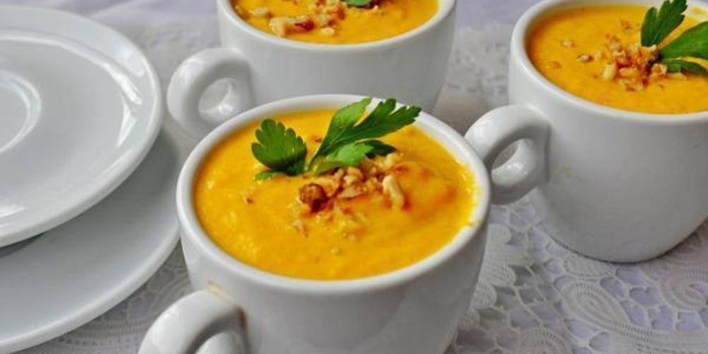 Как приготовить морковно-сливочный суп-пюре с карри и ананасами