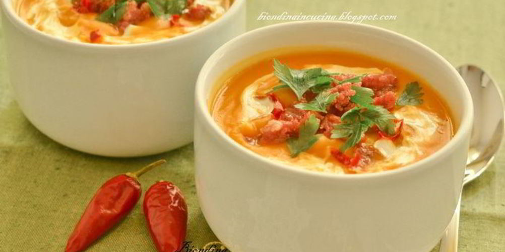 Как приготовить неклассический суп-пюре из тыквы