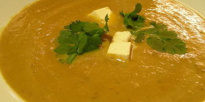 Рецепт нежного супа-пюре биск из овощей и каштанов