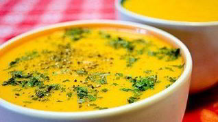 Рецепт Овощного супа-пюре с курицей и цветной капустой