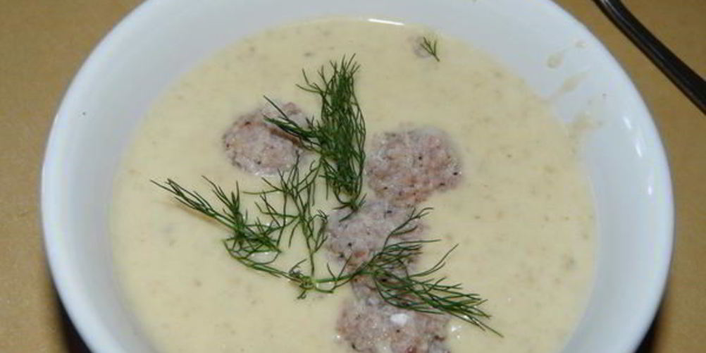 Как приготовить суп-пюре грибной с фрикадельками