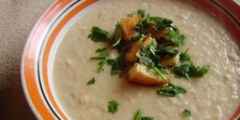 Как приготовить суп-пюре из белой фасоли