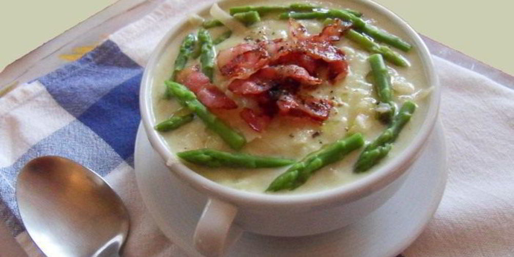 Как приготовить суп-пюре из белой спаржи