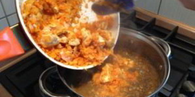 Рецепт супа-пюре из чечевицы зеленой