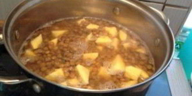 Рецепт супа-пюре из чечевицы зеленой